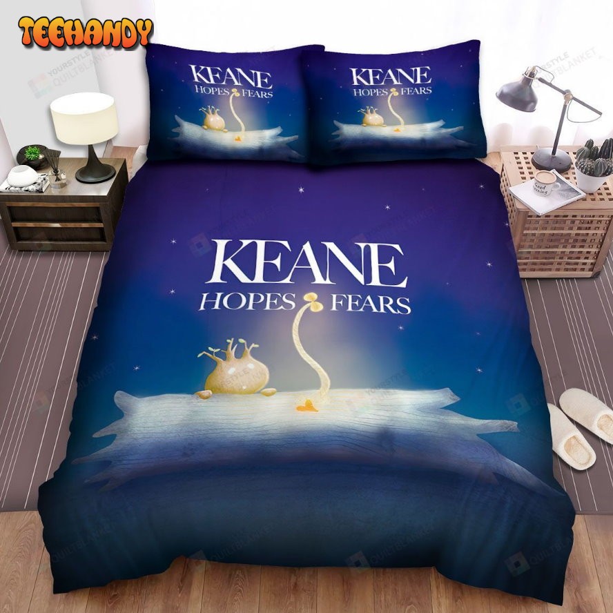 Keane Band Bed Hopes Fears Sheets Spread Comforter Duvet Cover Bedding Sets