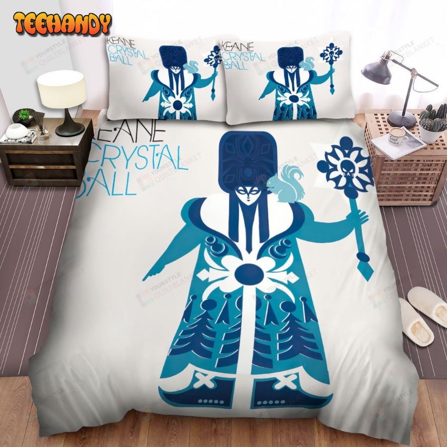 Keane Band Crystal Ball Bed Sheets Spread Comforter Duvet Cover Bedding Sets