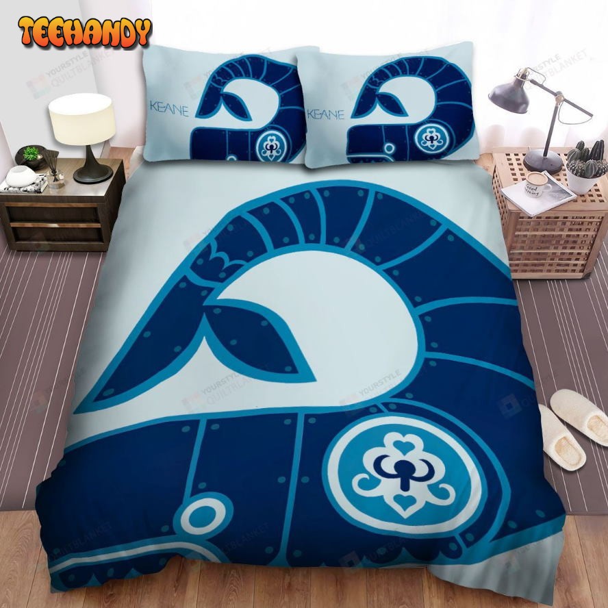 Keane Band Logos Bed Sheets Spread Comforter Duvet Cover Bedding Sets