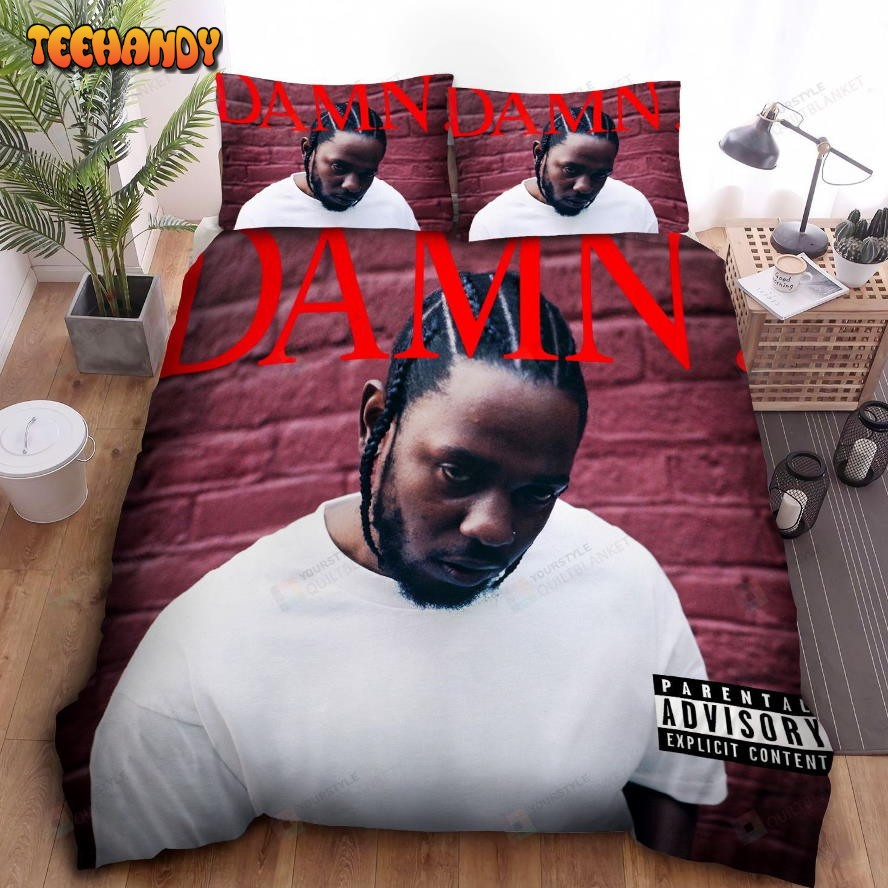 Kendrick Lamar Damn. Album Art Cover Spread Duvet Cover Bedding Sets