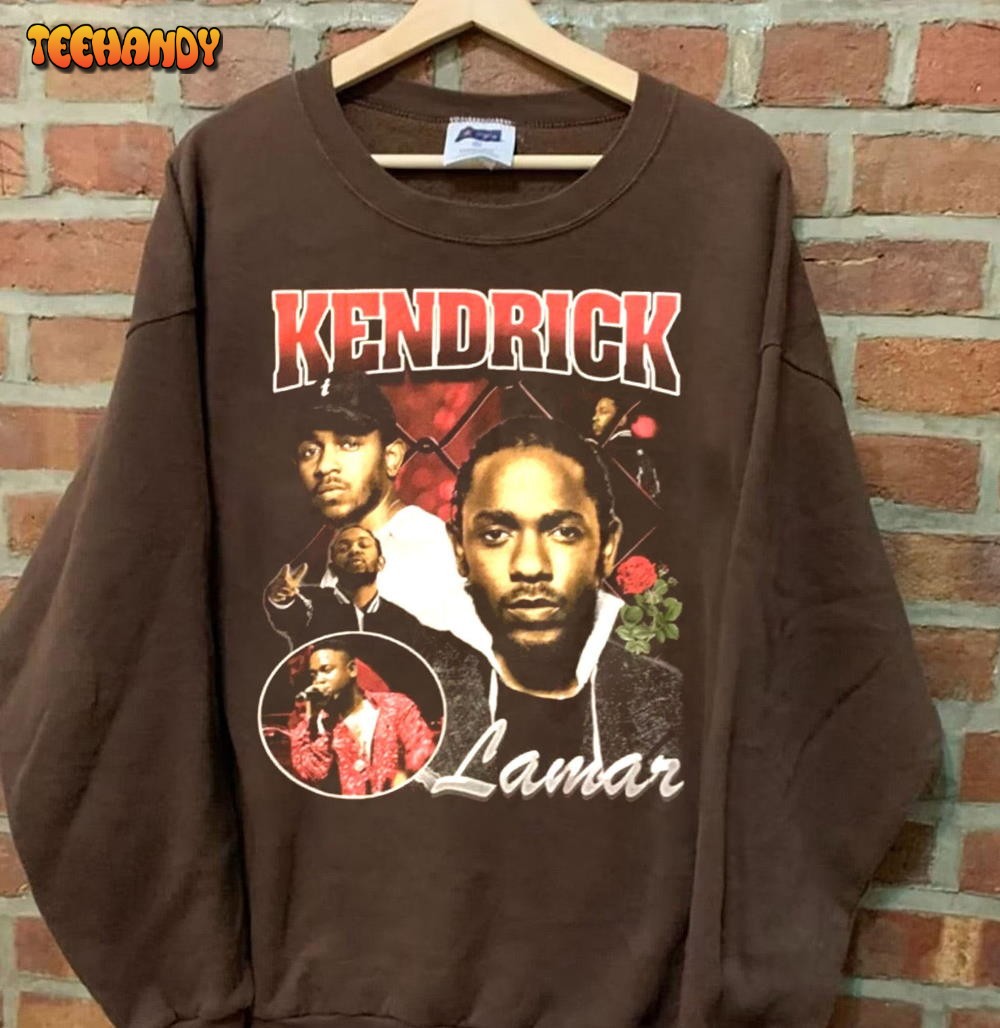 Kendrick Lamar Vintage Sweatshirt, Kendrick Lamar Bootleg T Shirt, Sweashirt