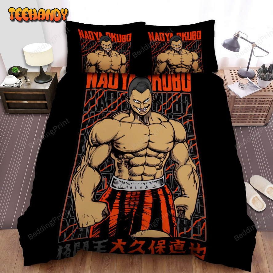 Kengan Ashura Naoya Okubo Poster Bed Sheets Spread Duvet Cover Bedding Sets