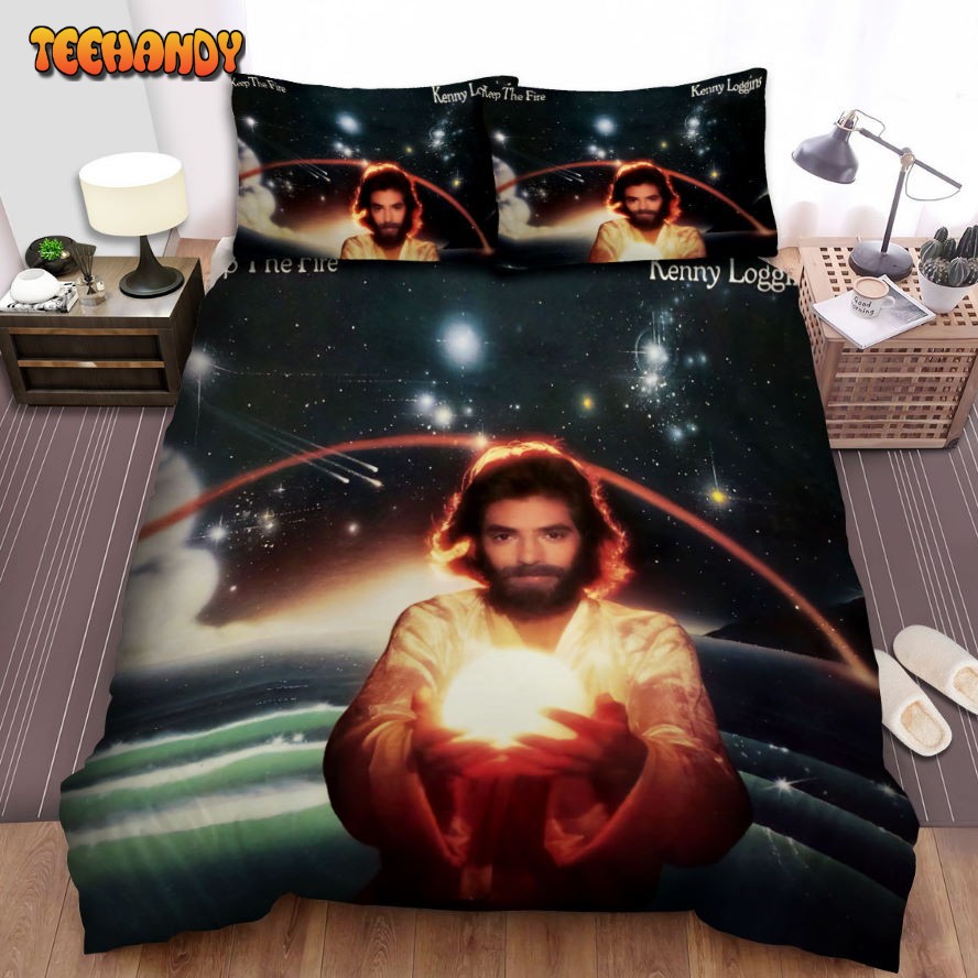 Kenny Loggins Album Cover Bed Sheets Spread Comforter Duvet Cover Bedding Sets