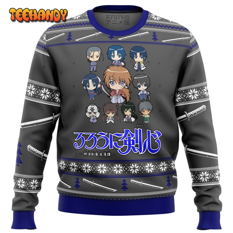 Kenshin Sprites Ugly Christmas Sweater