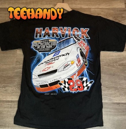 Kevin Harvick 2001 Nascar Winston Rookie of The Year Shirt