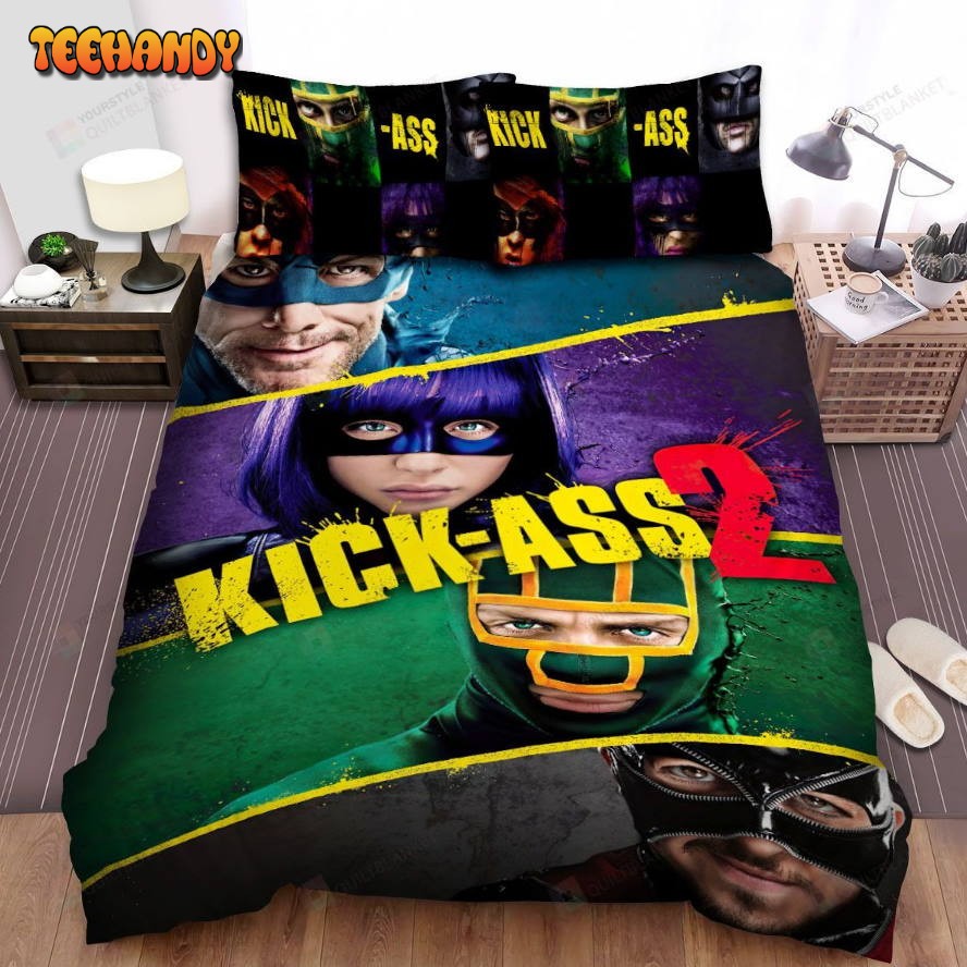 Kick-Ass 2 Original Movie Poster Bed Sheets Spread Duvet Cover Bedding Set