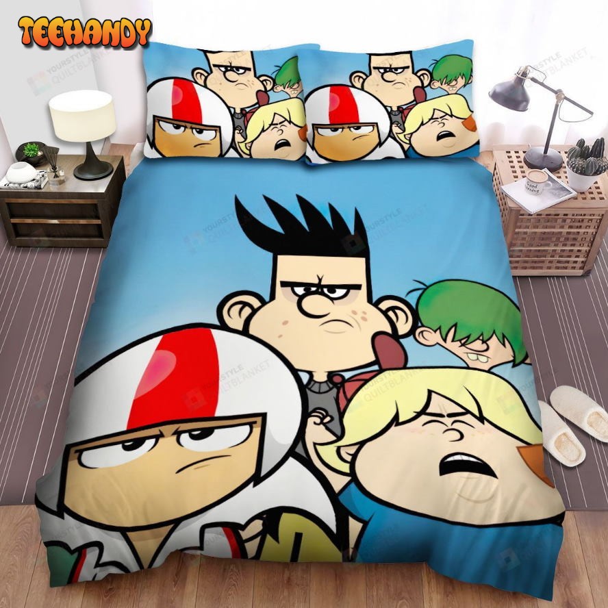 Kick Buttowski All Characters Bed Sheets Spread Duvet Cover Bedding Sets