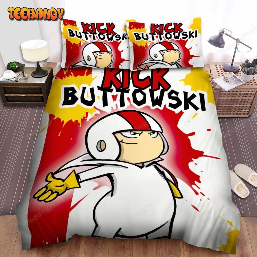 Kick Buttowski Artwork Bed Sheets Spread Duvet Cover Bedding Sets