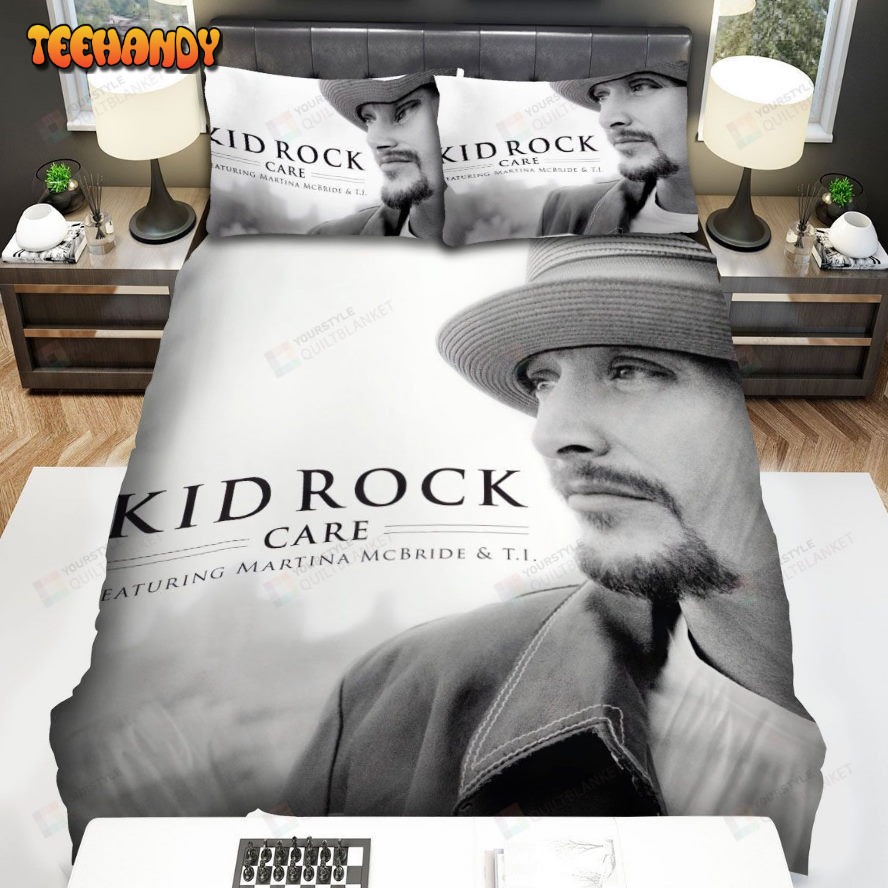 Kid Rock Care Album Cover Spread Comforter Duvet Cover Bedding Sets