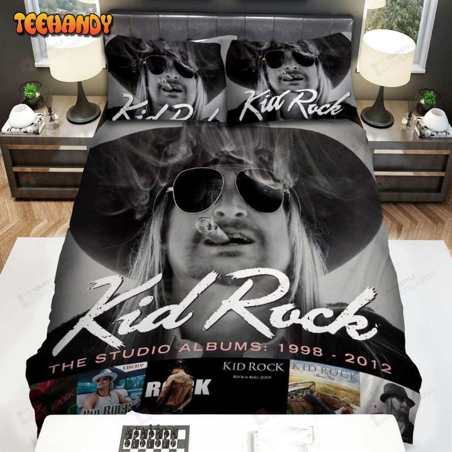 Kid Rock Cover Album Songs Spread Comforter Duvet Cover Bedding Sets