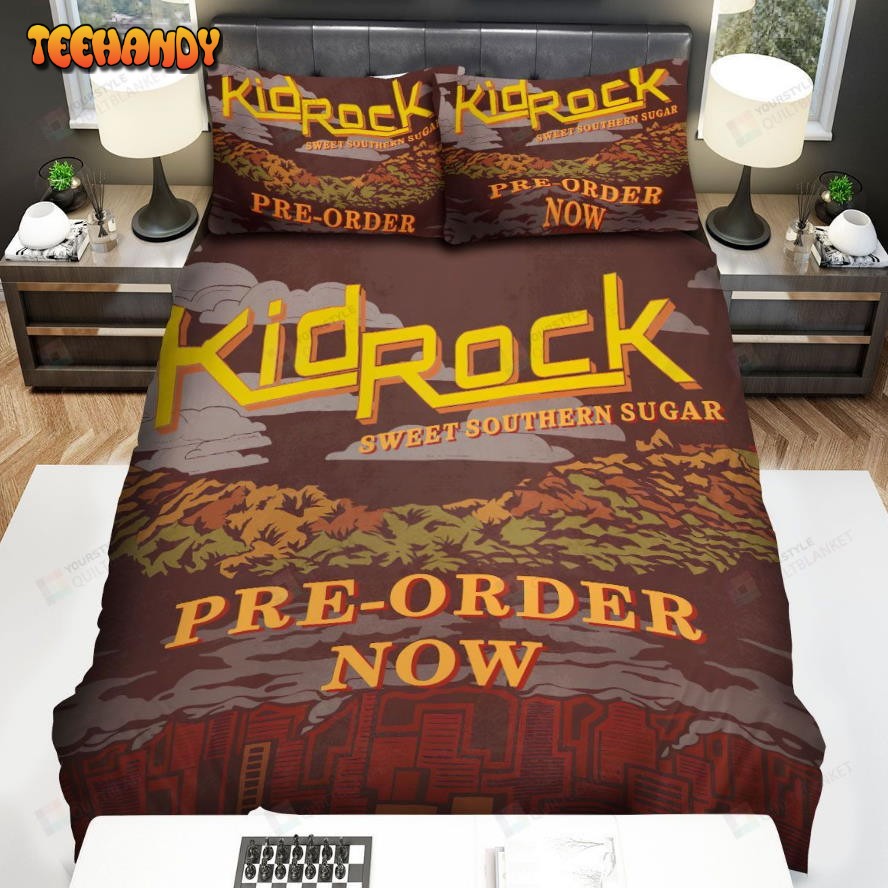 Kid Rock Cover Album Sweet Southern Sugar Spread Comforter Bedding Sets