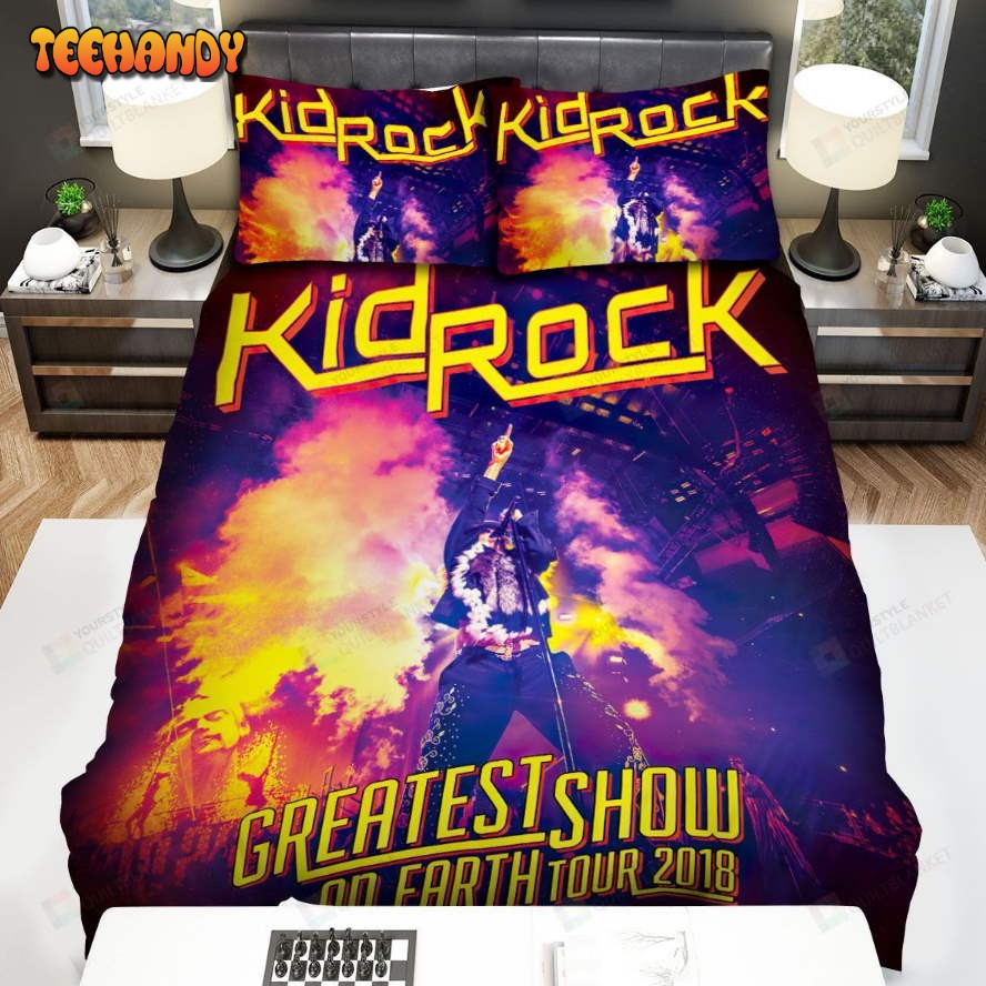 Kid Rock Greatest Show On Earth Spread Comforter Duvet Cover Bedding Sets