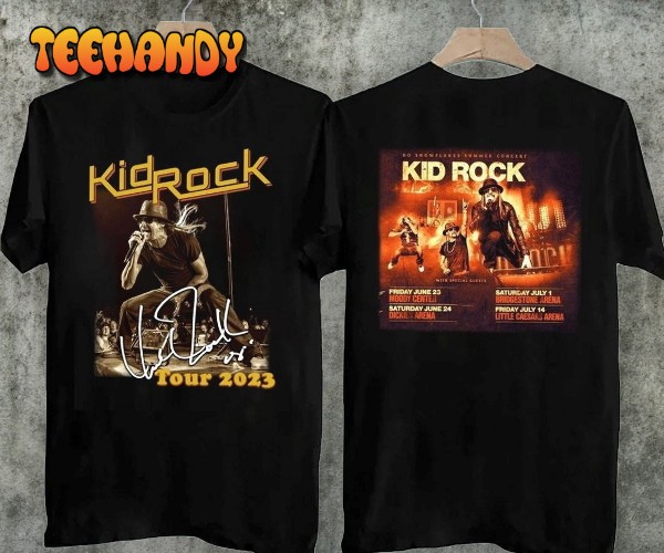 Kid Rock World Tour 2023 T-Shirt, Kid Rock Tour US 2023 Shirt