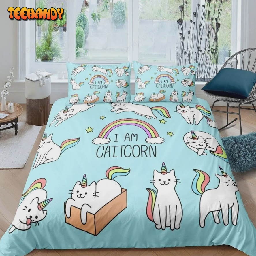 Kids Unicorn Boys Girls Rainbow Unicorn Bedding Sets Perfect Gifts For Unicorn Lover