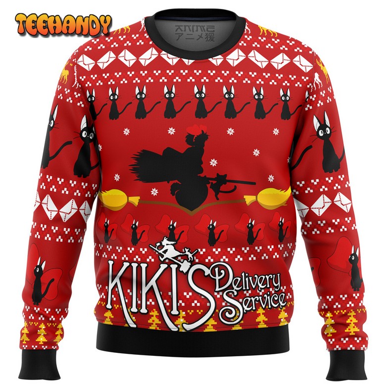 Kiki’s Delivery Service Ugly Christmas Sweater