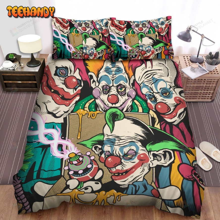 Killer Klowns From Outer Space Movie Clown Photo Duvet Cover Bedding Sets