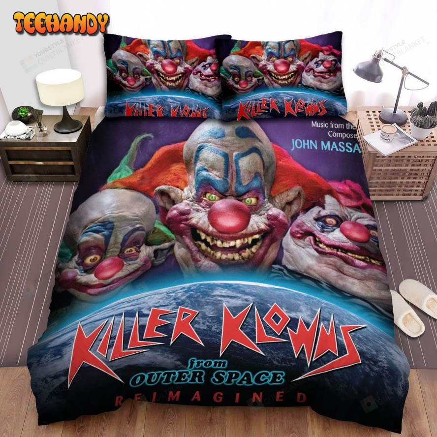 Killer Klowns From Outer Space Movie Poster I Photo Comforter Bedding Sets