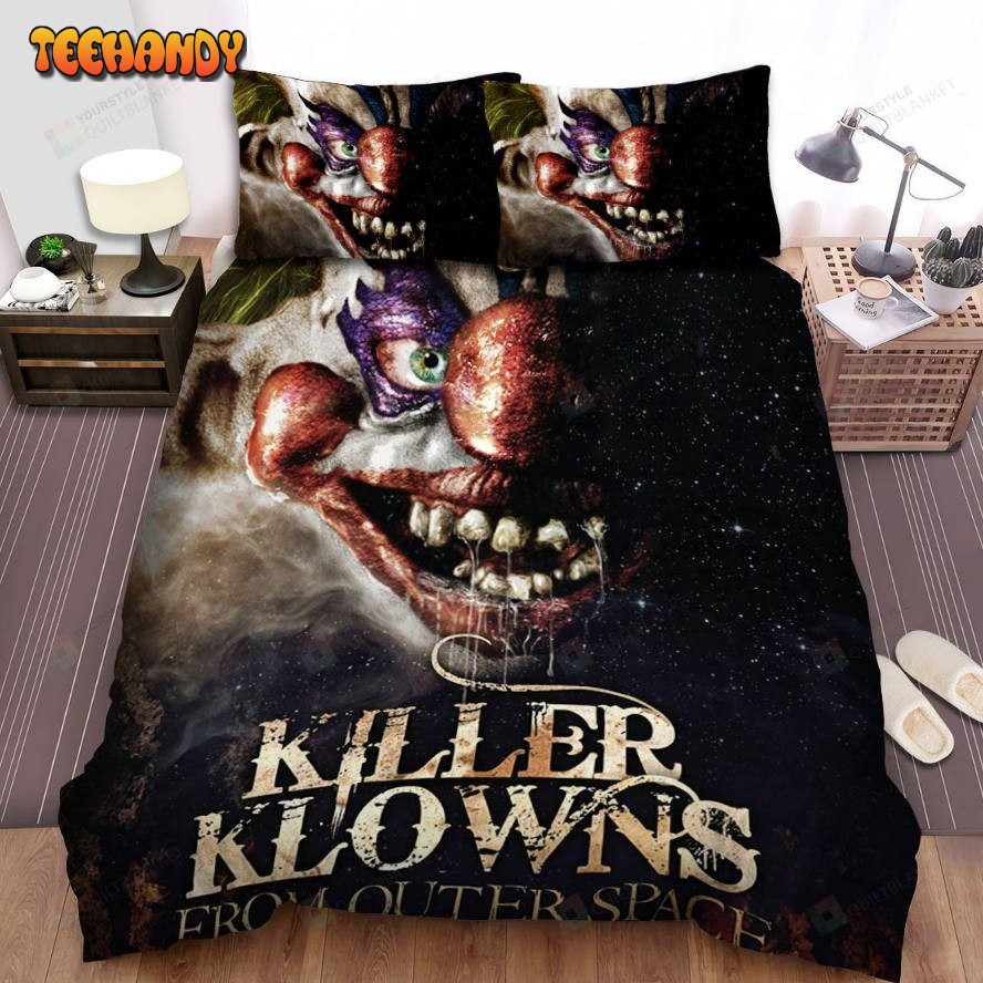 Killer Klowns From Outer Space Movie Poster X Photo Comforter Bedding Sets