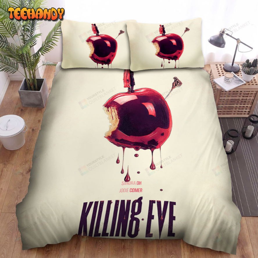 Killing Eve (2018–2022) Movie Illustration 3 Bed Sheets Duvet Cover Bedding Sets