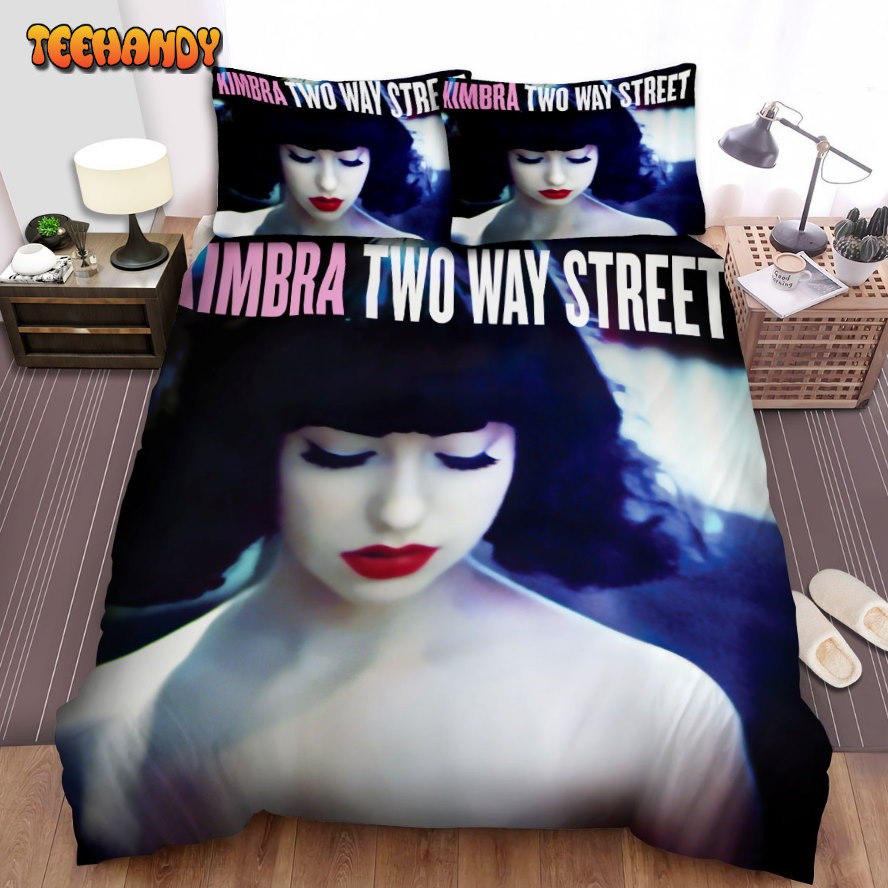 Kimbra Two Way Street Album Cover Spread Comforter Duvet Cover Bedding Sets