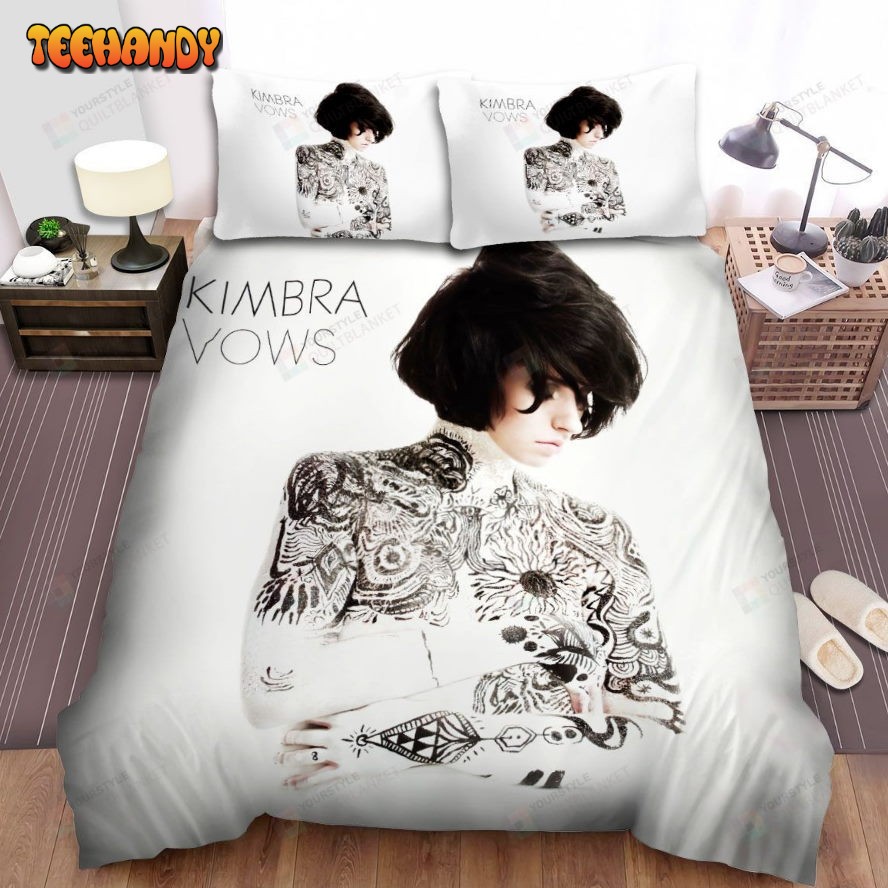 Kimbra Vows Album Cover Bed Sheets Spread Comforter Duvet Cover Bedding Sets