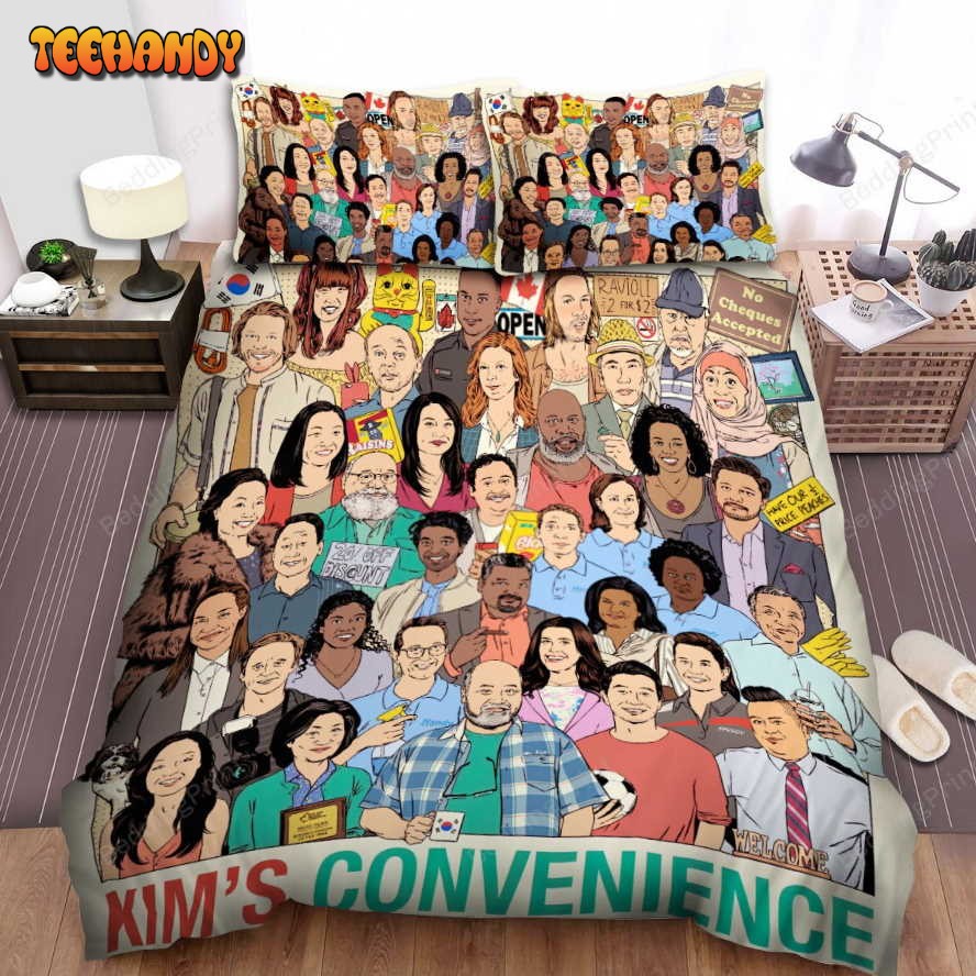 Kim’s Convenience (2016–2021) Movie Digital Art 4 Duvet Cover Bedding Sets