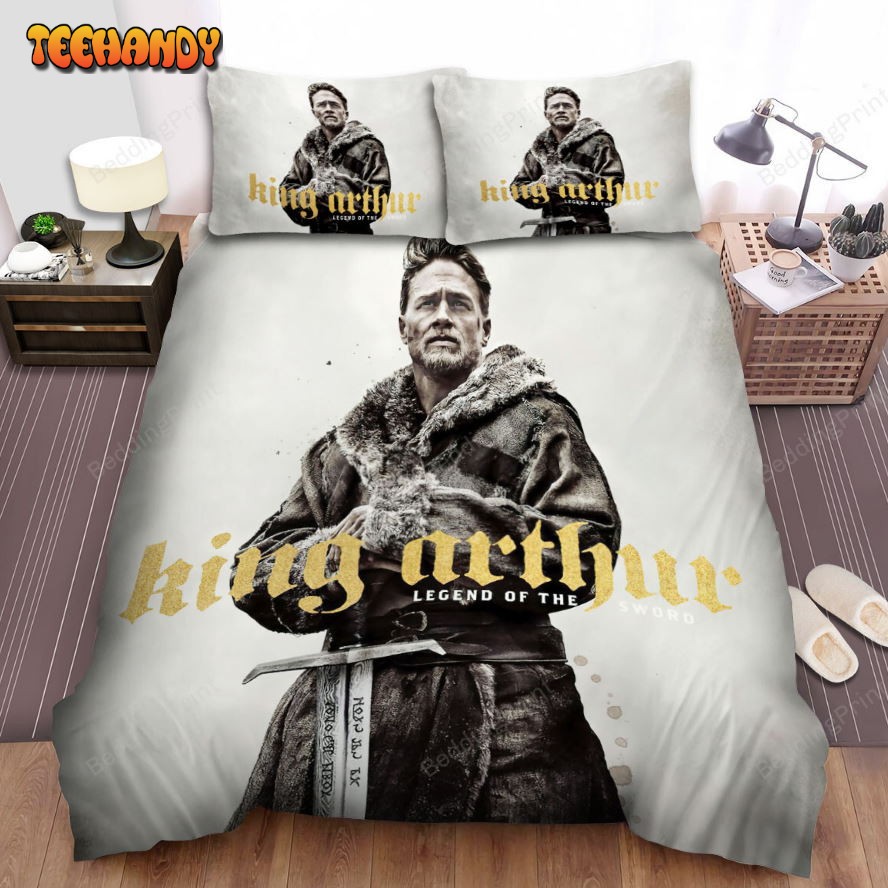 King Arthur Legend Of The Sword Movie Poster 2 Duvet Cover Bedding Sets