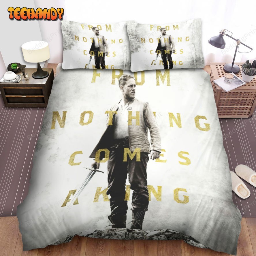 King Arthur Legend Of The Sword Movie Poster 3 Duvet Cover Bedding Sets