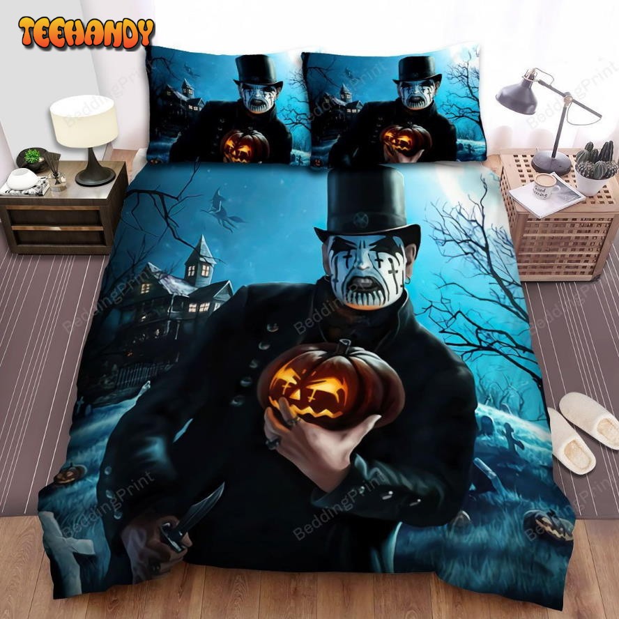 King Diamond Happy Halloween Bed Sheets Duvet Cover Bedding Sets