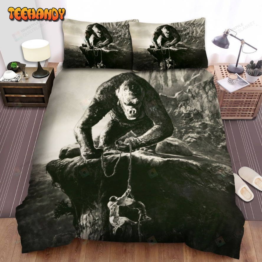 King Kong Movie King Kong Is Kind Photo Spread Comforter Bedding Sets