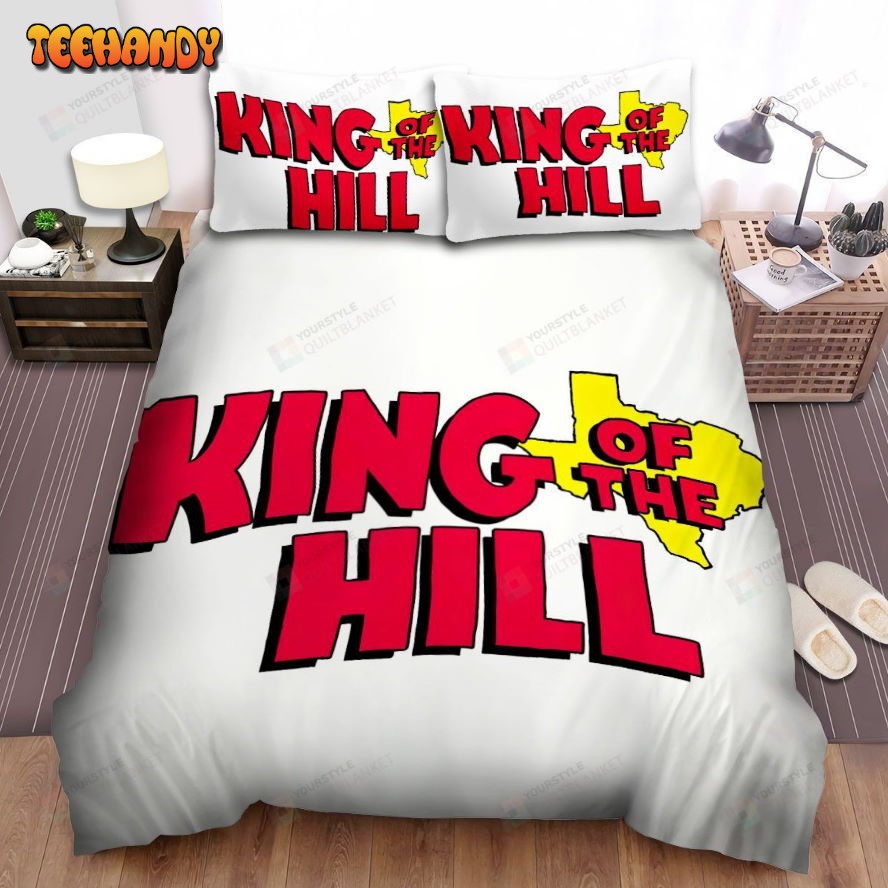 King Of The Hill Cartoon Logo Bed Sheets Spread Duvet Cover Bedding Sets