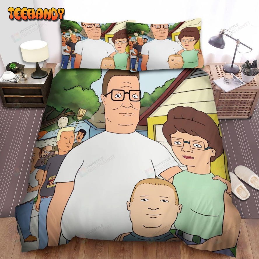 King Of The Hill The 2nd Season Poster Spread Duvet Cover Bedding Sets