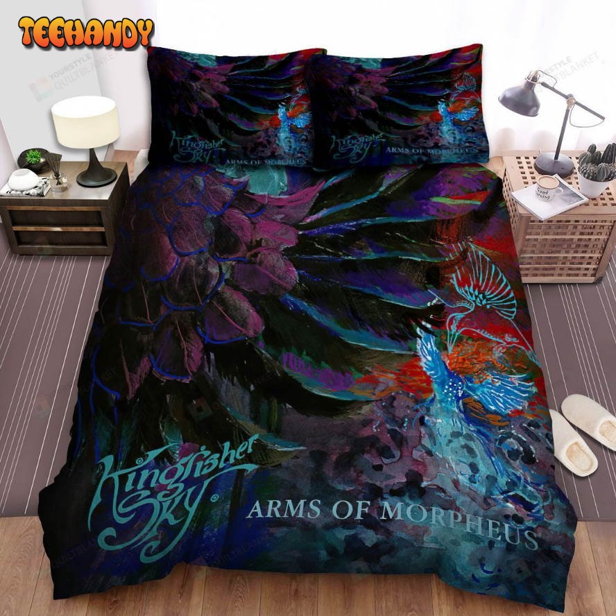 Kingfisher Arms Of Morpheus Album Music Spread Comforter Bedding Sets