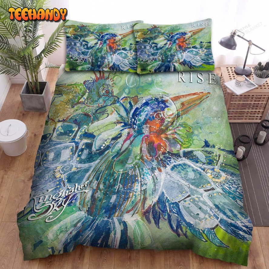 Kingfisher Rise Album Music Spread Comforter Duvet Cover Bedding Sets