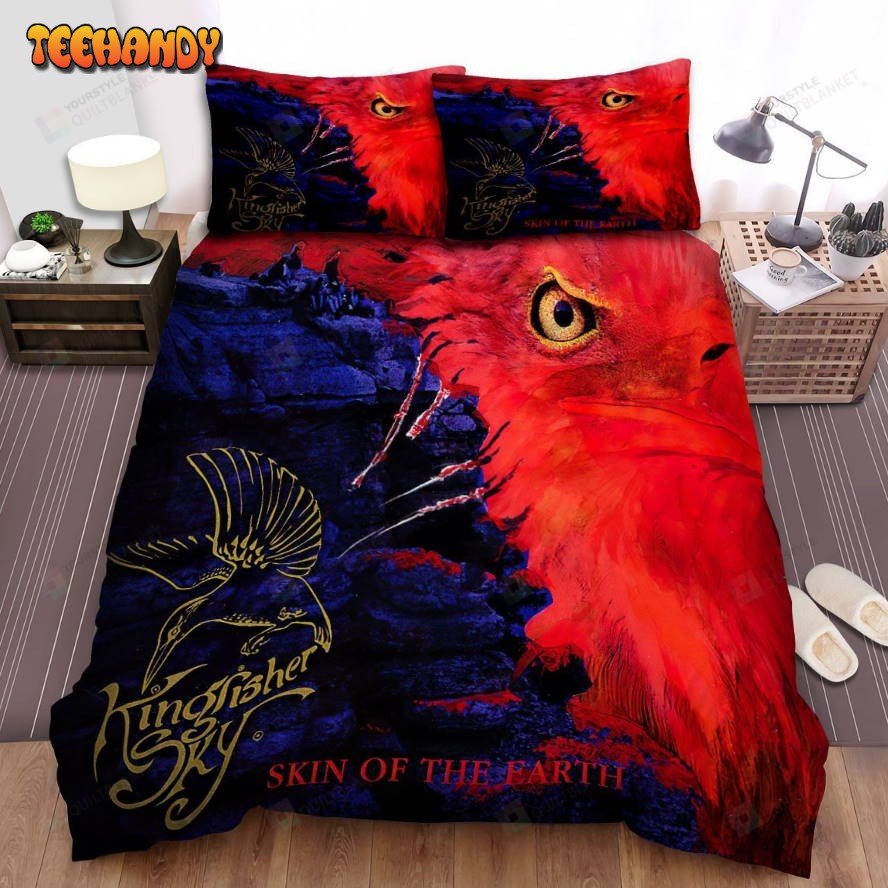 Kingfisher Skin Of The Earth Album Music Spread Comforter Bedding Sets