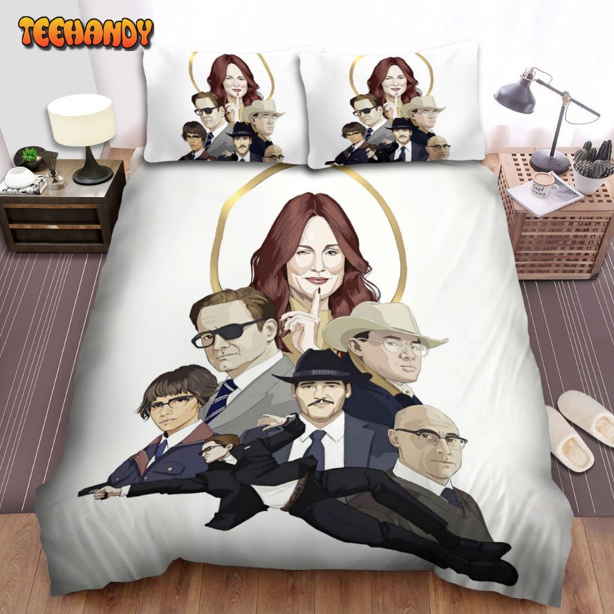 Kingsman The Golden Circle Movie Digital Art Ii Spread Comforter Bedding Sets