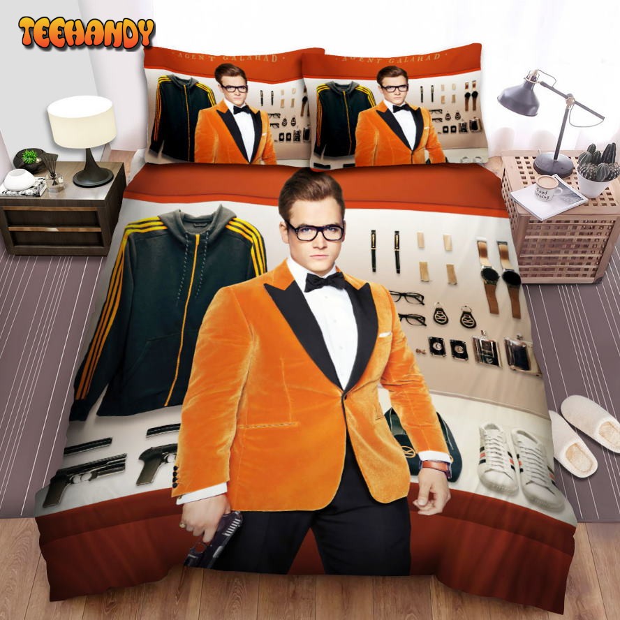 Kingsman The Golden Circle Movie Gary Unwin Poster Comforter Bedding Sets