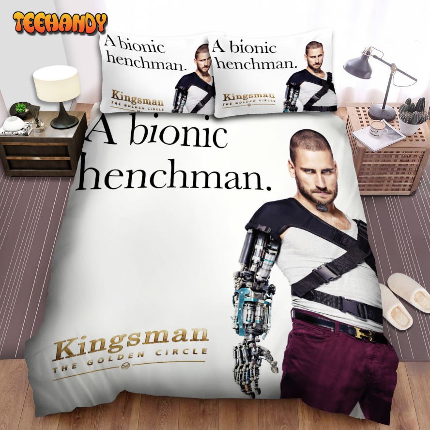 Kingsman The Golden Circle Movie Henchman Poster Comforter Bedding Sets