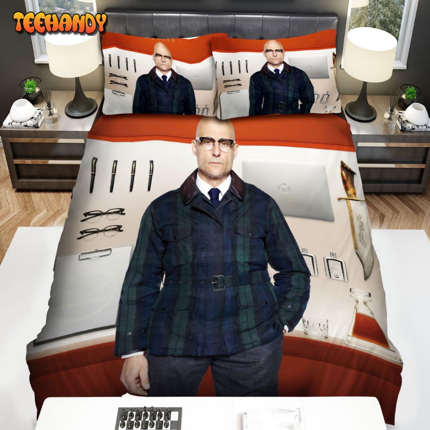 Kingsman The Golden Circle Movie Merlin Poster Comforter Bedding Sets