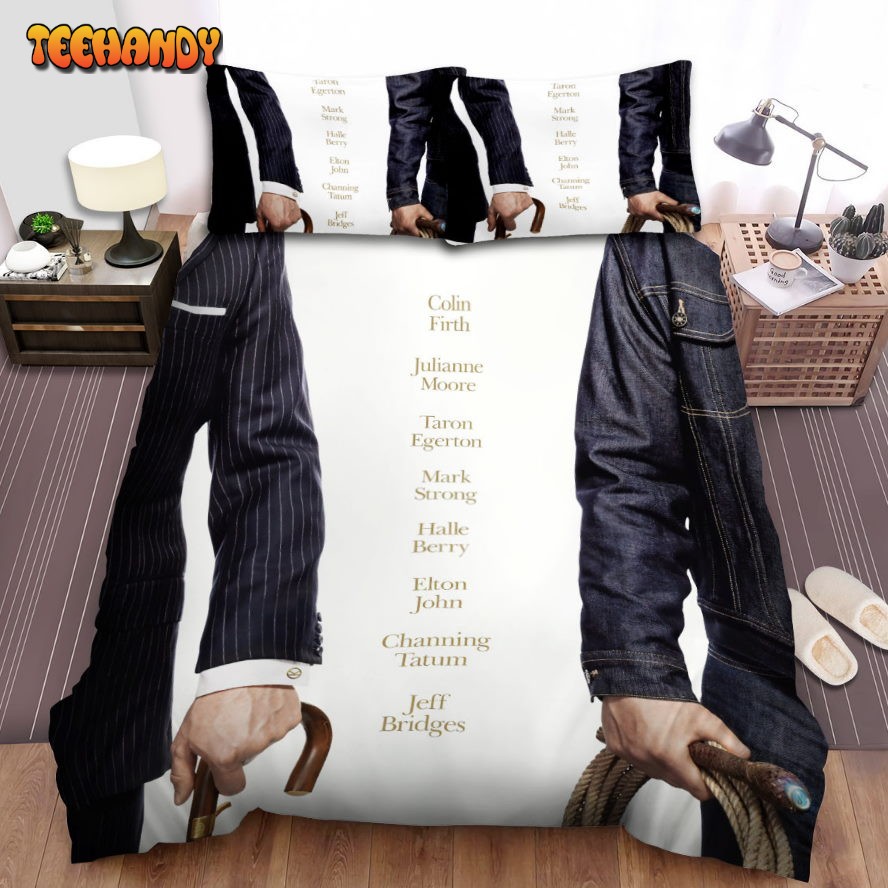 Kingsman The Golden Circle Movie Opposition Poster Comforter Bedding Sets