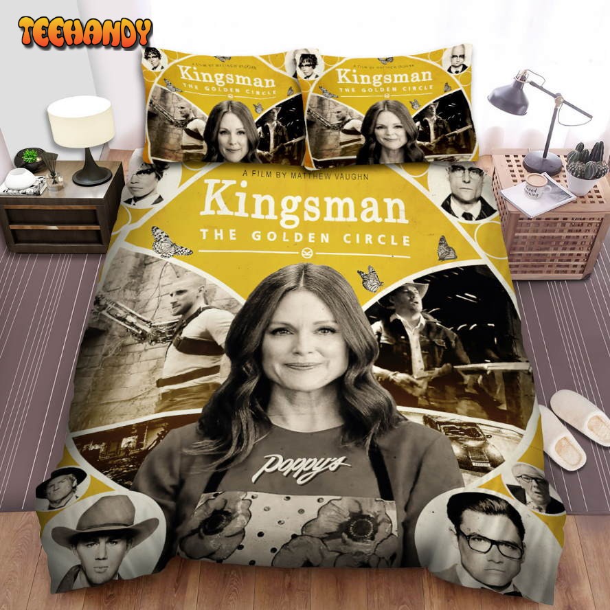 Kingsman The Golden Circle Movie Poppy Adams Poster Comforter Bedding Sets