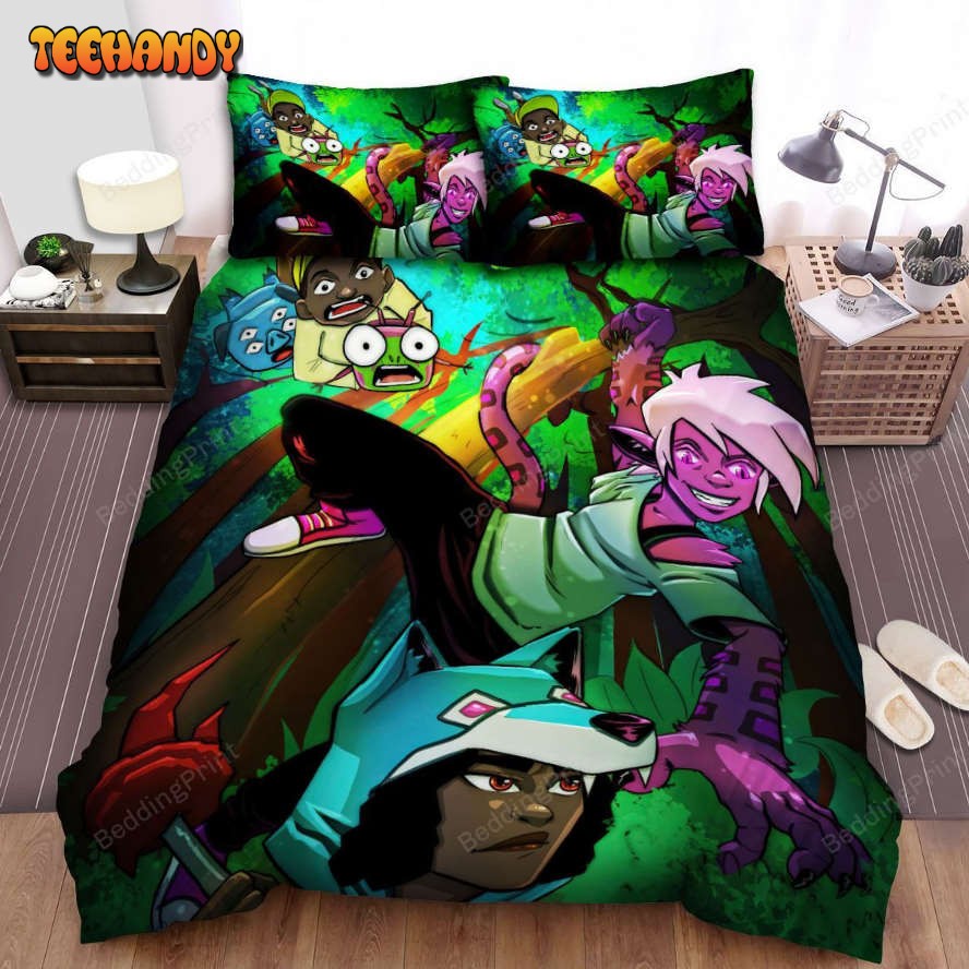 Kipo And The Age Of Wonderbeasts Kipo And Friends In The Jungle Bedding Sets