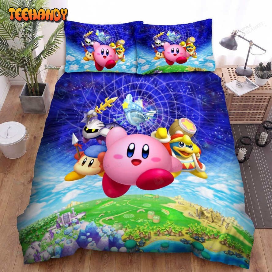 Kirby Game Bed Sheets Duvet Cover Bedding Sets