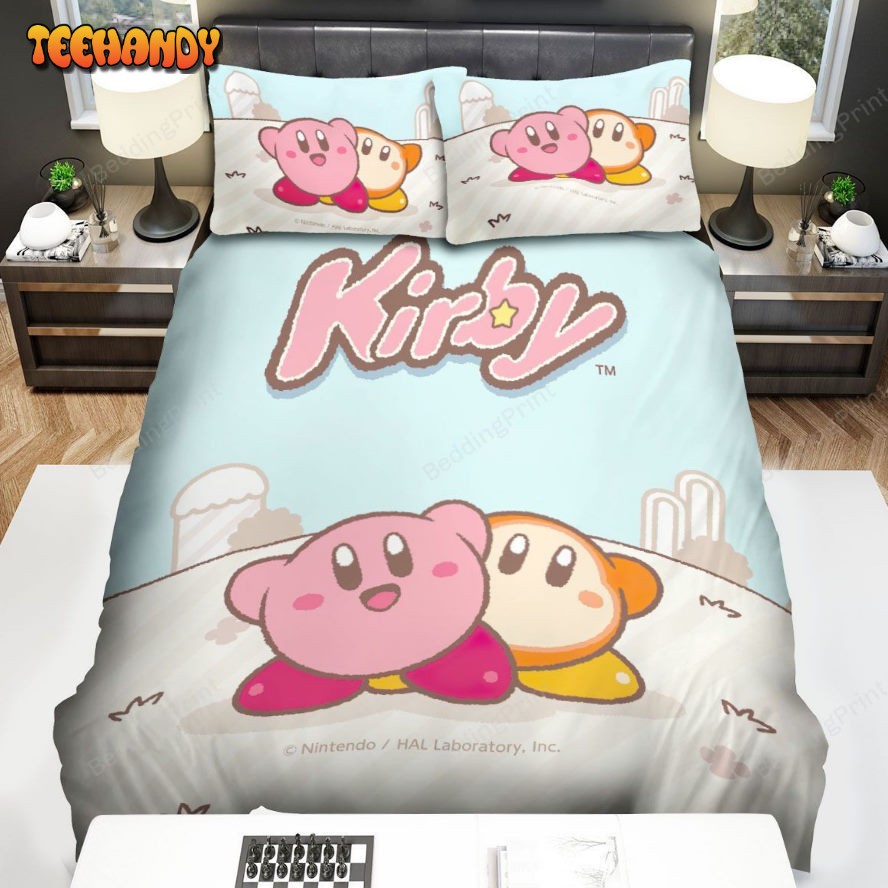 Kirby Pink Bed Sheets Duvet Cover Bedding Sets