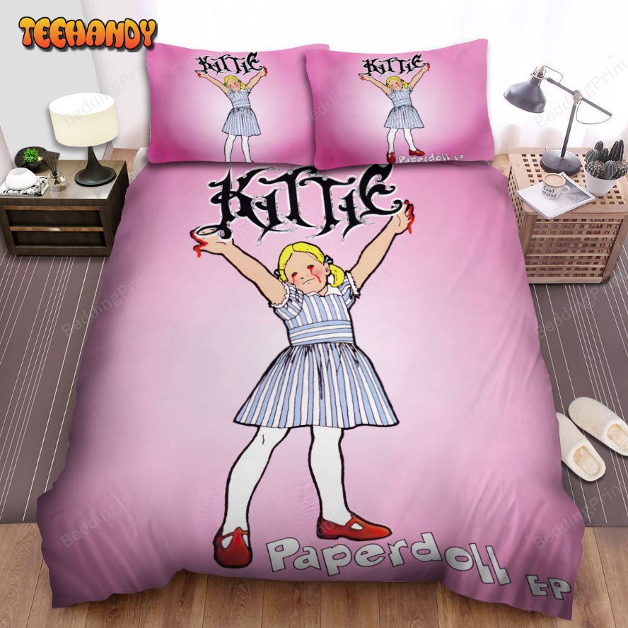 Kittie Band Paperdoll Bed Sheets Duvet Cover Bedding Sets