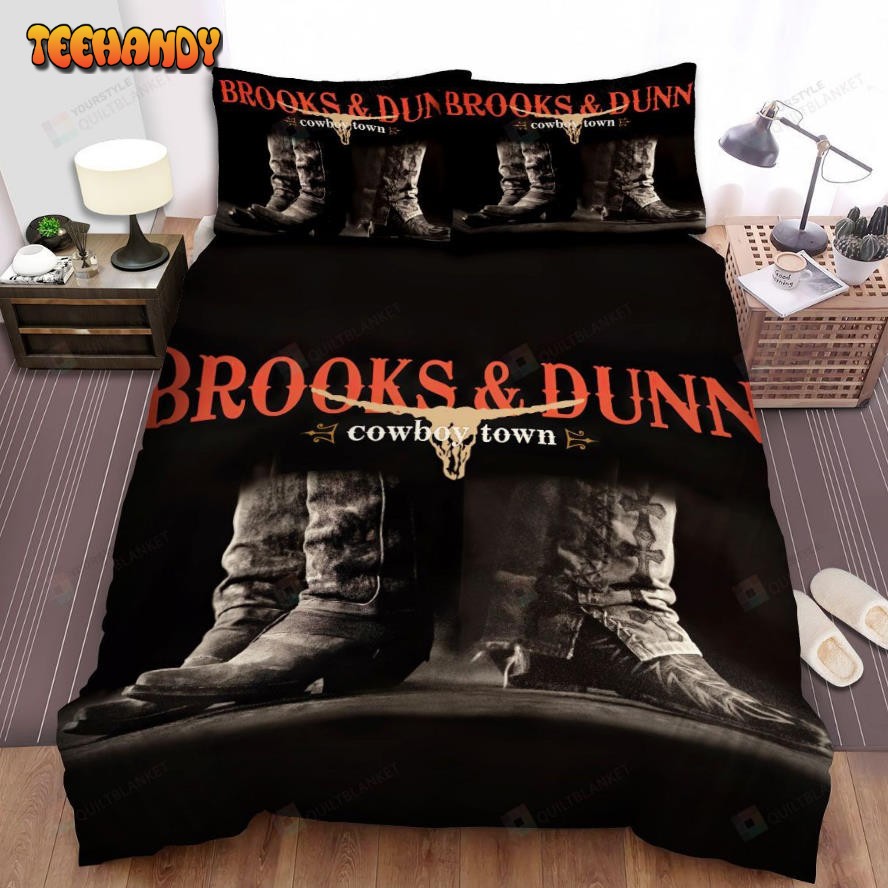 Kix Brooks Album Cowboy Town Spread Comforter Duvet Cover Bedding Sets