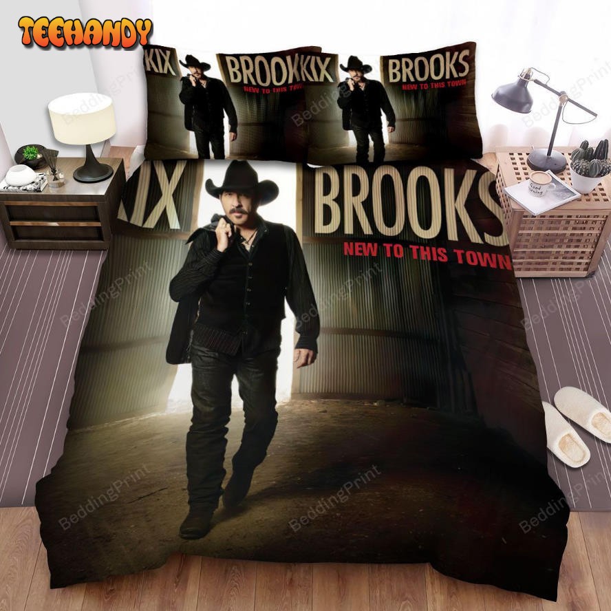 Kix Brooks Album New To This Town Bed Sheets Duvet Cover Bedding Sets