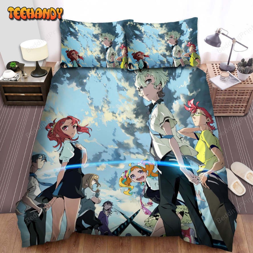 Kiznaiver All Characters In One Bed Sheets Spread Duvet Cover Bedding Sets