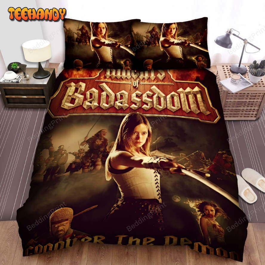 Knights Of Badassdom (2013) Conouer The Demon Movie Poster Bedding Sets