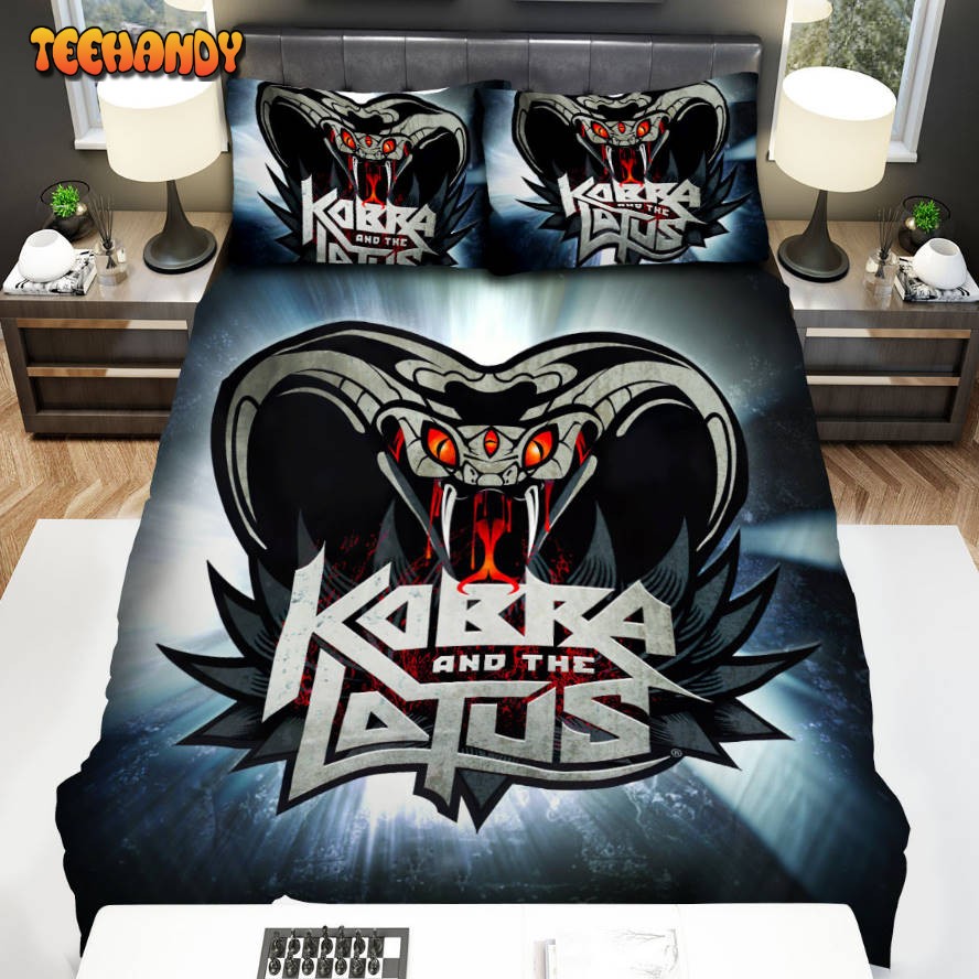 Kobra And The Lotus Band Album Cover Comforter Duvet Cover Bedding Sets